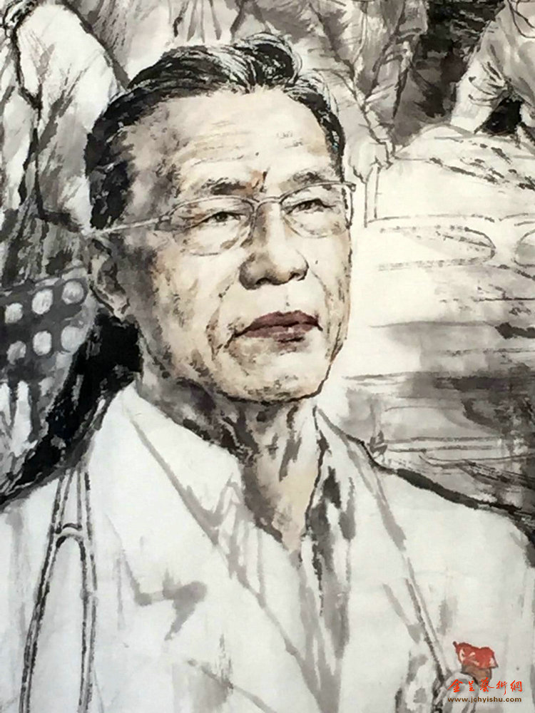 "大爱如山 致敬先锋"天津市书画艺术研究会人物画研究